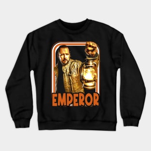 Wear the Crown of Chaos Emperors Band T-Shirts, Black Metal Royalty for the Fashion-Forward Crewneck Sweatshirt